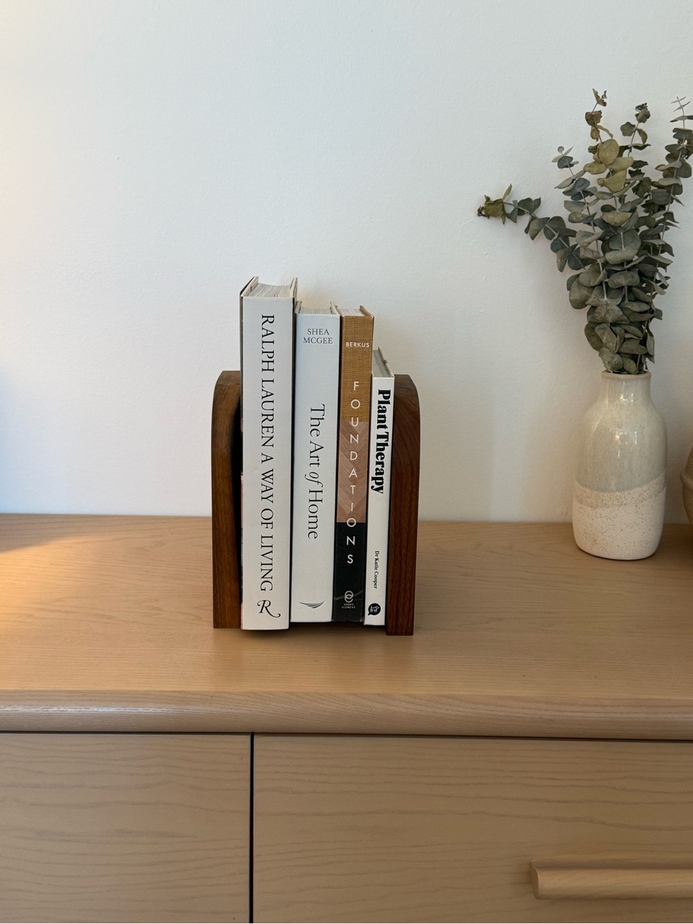 Solid Walnut Bookends - Picture 2 of 4